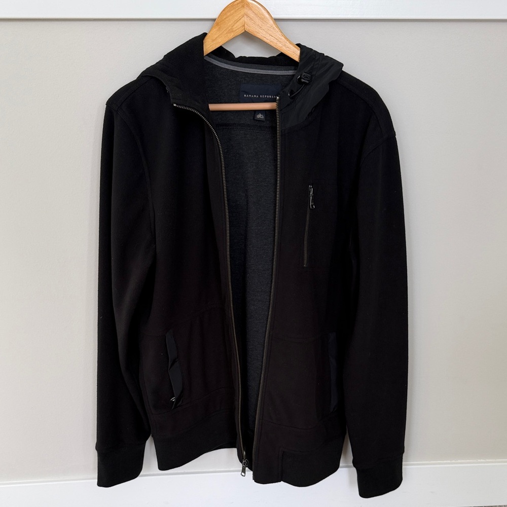 Banana Republic Men's Black Lightweight Jacket